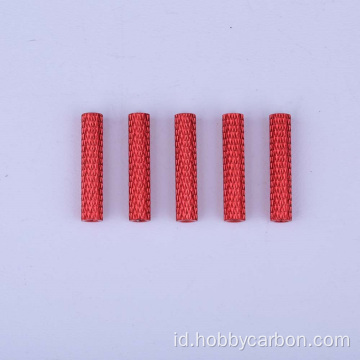 M3 Red Aluminium Standoffs tersedia dalam stok